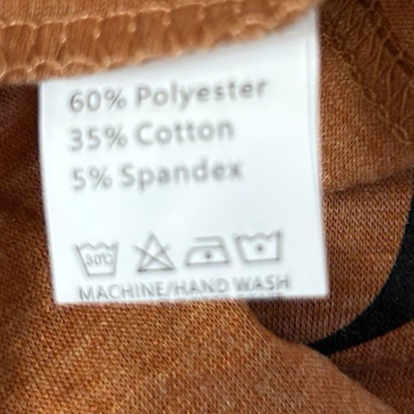 It's Just A Bunch of Hocus Pocus Halloween T Shirt Women's Size Large Orange L - Picture 5 of 6